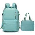 Juego de 2 Mochilas de Viaje, Mochila de Mano 180 °     Bolso de Mano Mini con Compartimento para Zapatos de Apertura Completa, Ideal para Viajes de Fin de Semana