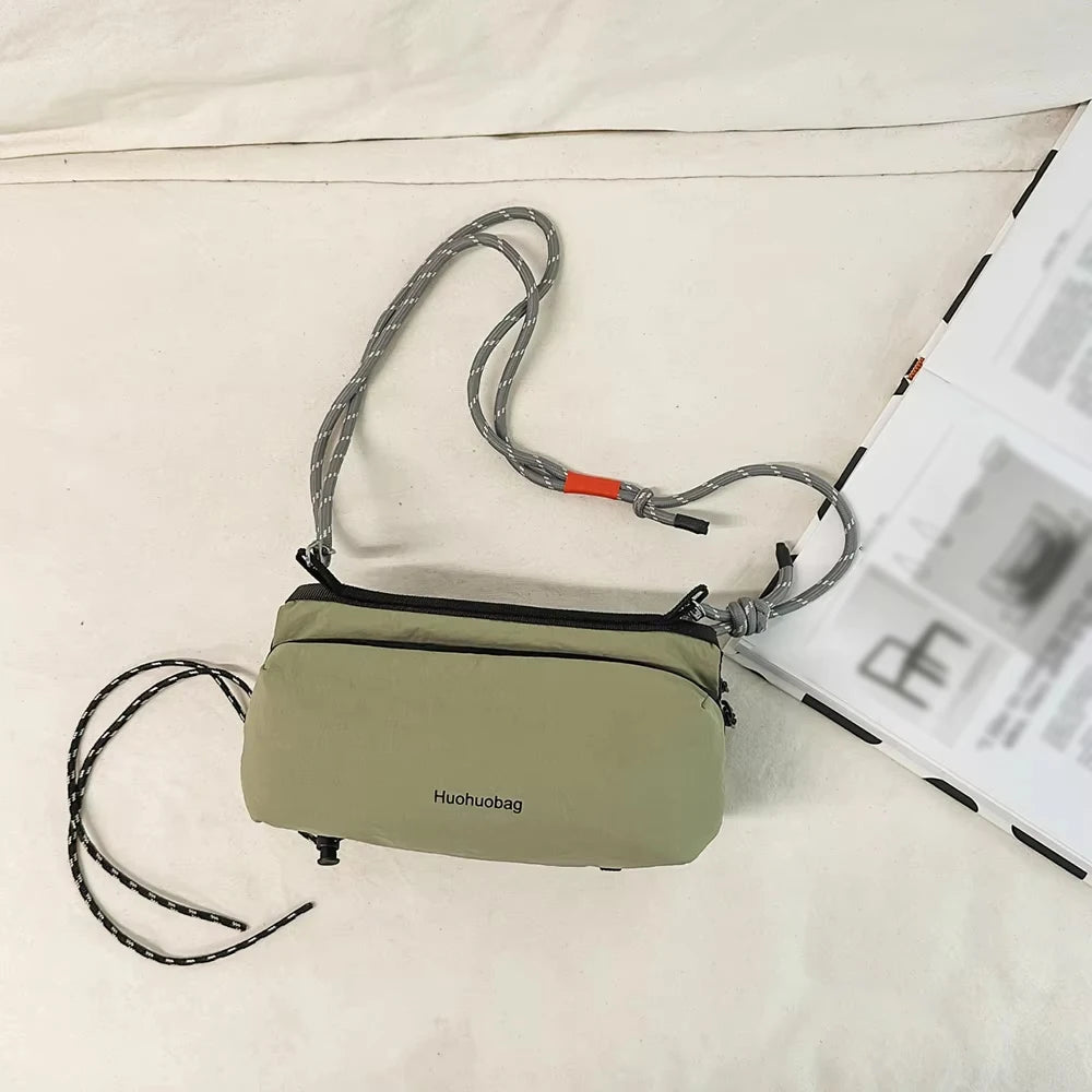 Bolso para botella de agua, bolso cruzado simple y liviano, bolso de hombro deportivo informal y moderno, bolso para teléfono móvil