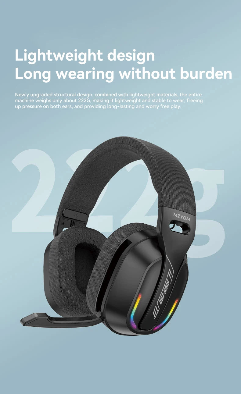 MZYDM Auriculares Intrauditivos Gaming Bluetooth 5.4