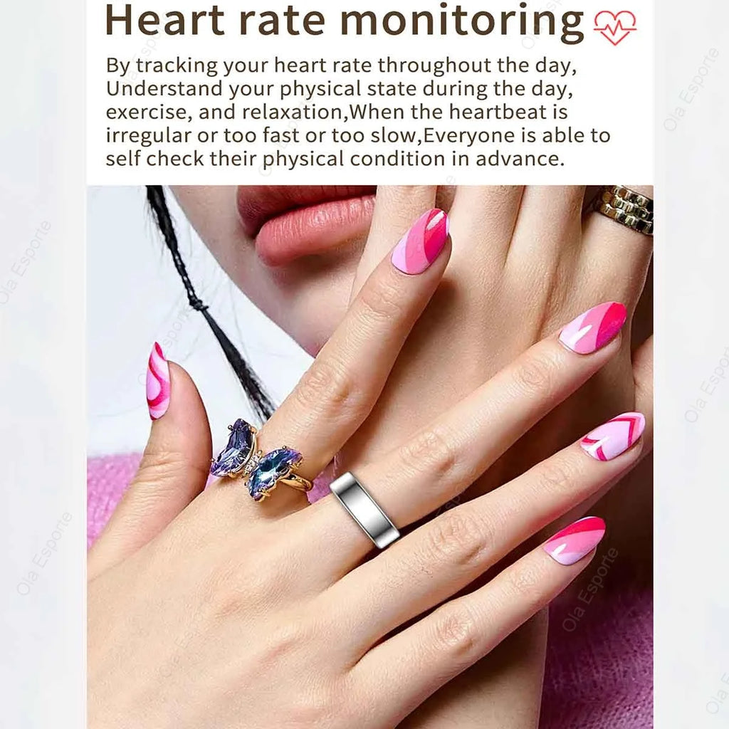 Anillo Inteligente Monitor de Salud Multideporte