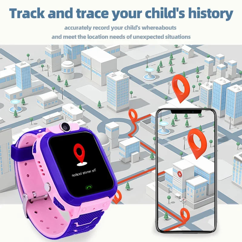 Reloj Inteligente Lenovo Niños GPS SOS 4G