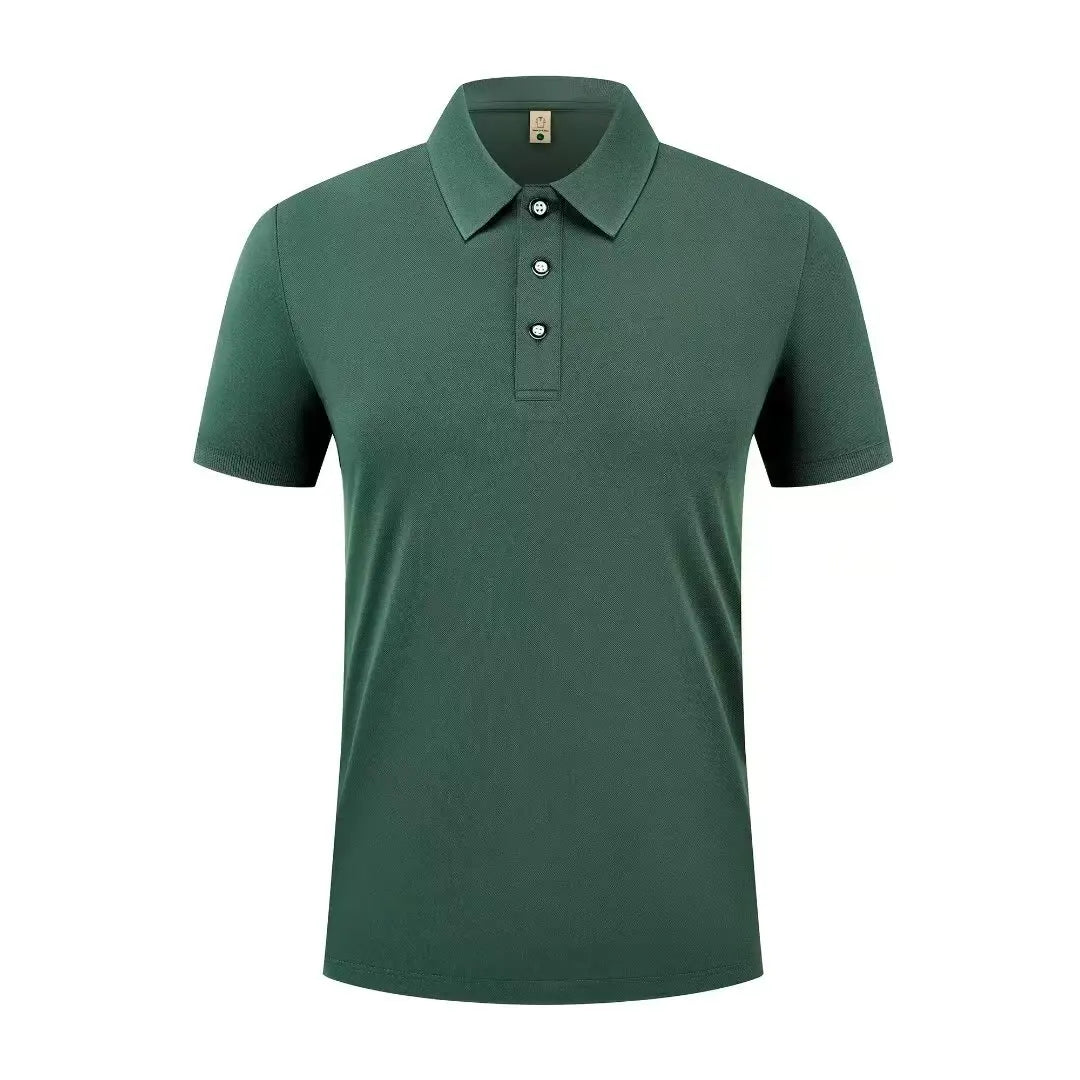 Camiseta POLO Básica de Color Liso para Mujer