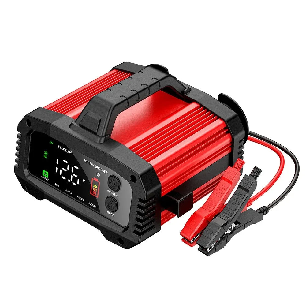Cargador de Batería Inteligente 25A/15A | 12V-24V | GEL AGM LiFePo4