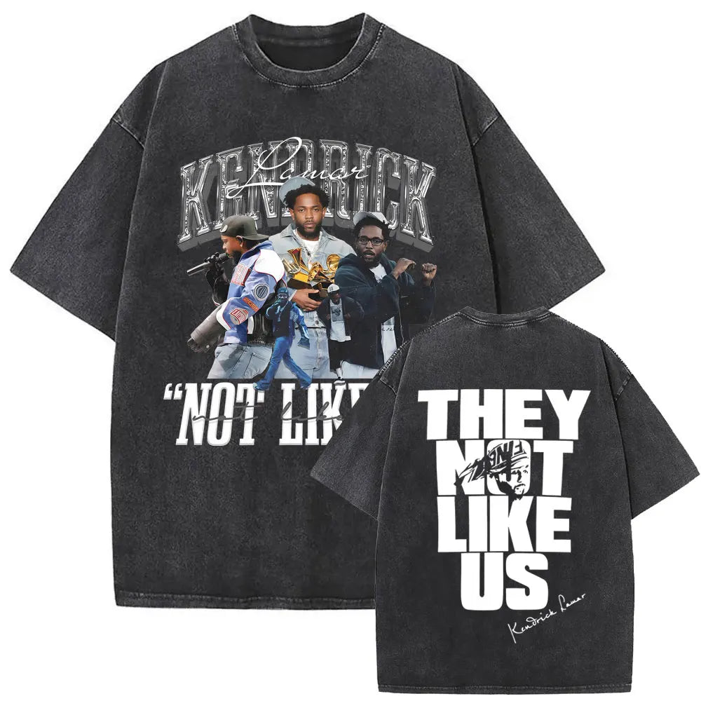 Camiseta Vintage Kendrick Lamar, Hip Hop Oversize, Unisex