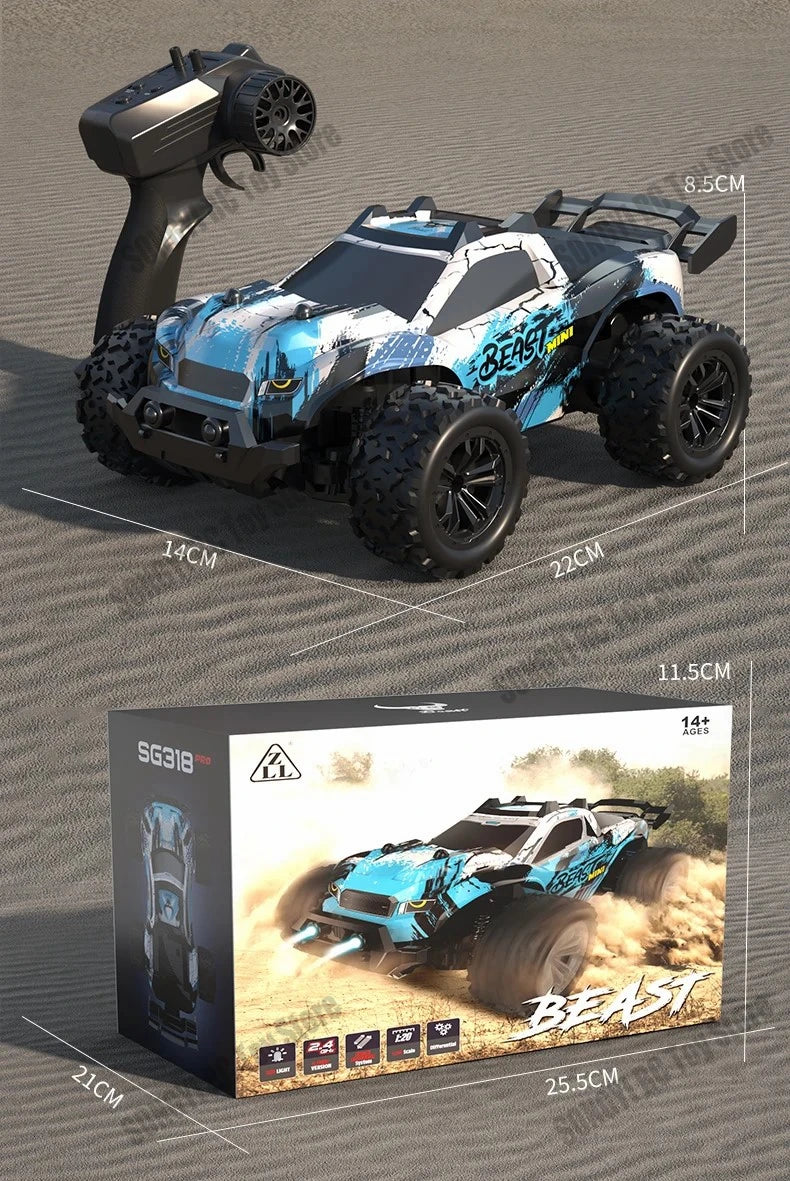 Auto RC Alta Velocidad SG116MAX 80KM/H 4WD Todoterreno 1:16
