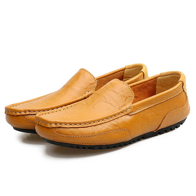 Mocasines de Cuero para Hombre – Calzado Casual Transpirable