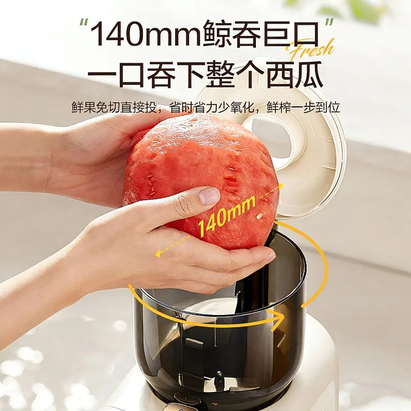 Exprimidor Multifuncional Eléctrico para Helados con Separación de Residuos