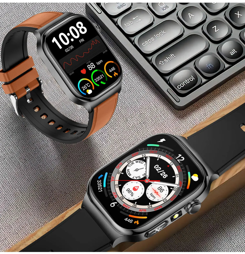 Reloj Inteligente Salud Grasa Corporal ECG