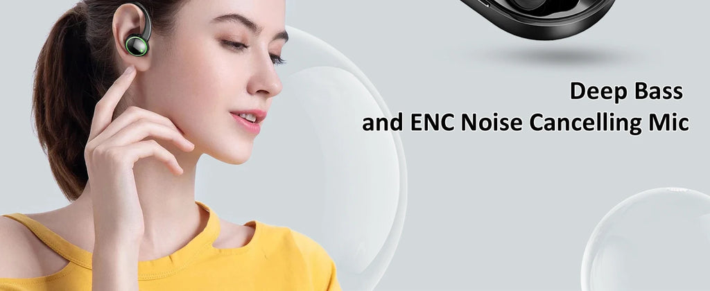 Auriculares Bluetooth Deportivos IP7 Cancelación Ruido