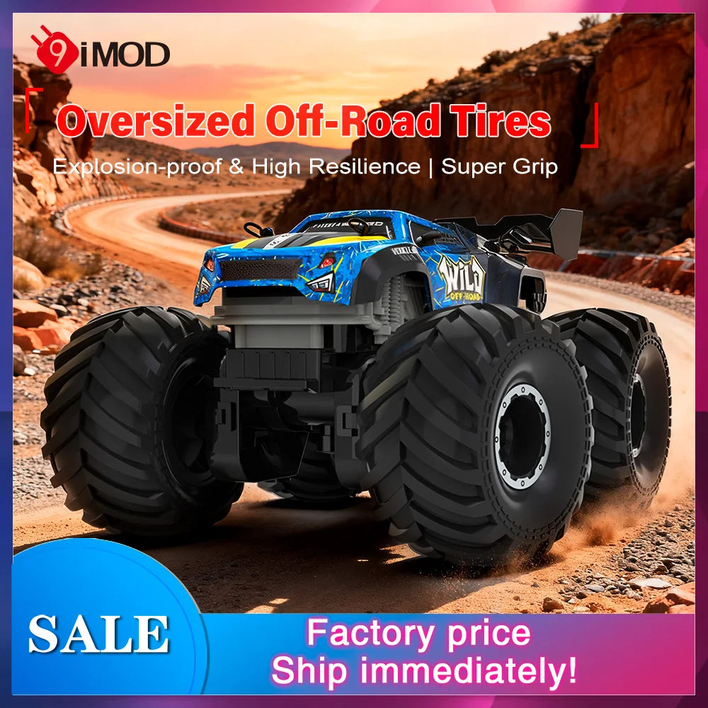 Monster Truck RC Anfibio 4WD Control Remoto Tierra y Agua