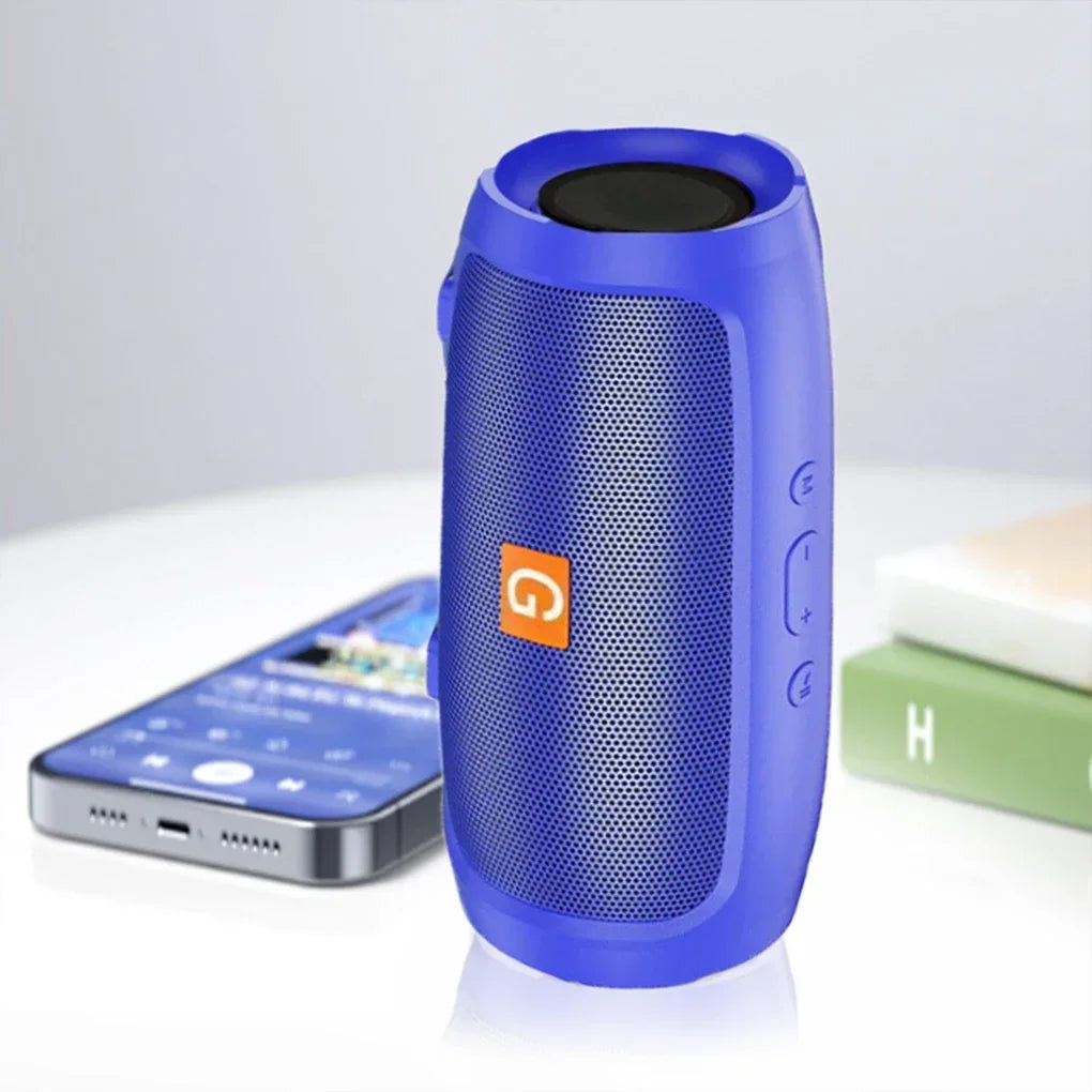 Altavoces Bluetooth J007 con subwoofer, altavoz envolvente estéreo para exteriores, resistente al agua, caja de sonido inalámbrica, compatible con Radio FM, tarjeta TF