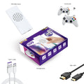 Consola de juegos con procesador de 8 núcleos G99 para P1/P2/FC (más de 35 emuladores) con pantalla HD 4K, frecuencia de 2,2 GHz y soporte multilingüe