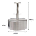 Prensa de carne para hamburguesas de acero inoxidable 304, molde para hacer hamburguesas, herramienta Manual para hacer pasteles, parrilla, carne, carne, cerdo, arroz, moldes para hacer prensa