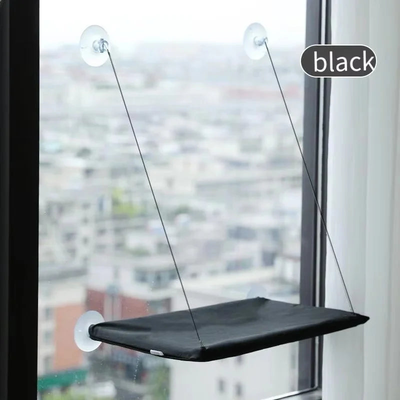 Hamaca Colgante para Gatos con Ventosa — Cama de Ventana