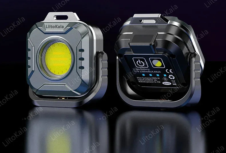 Linterna de Trabajo LED COB 500LM LiitoKala Recargable Tipo C
