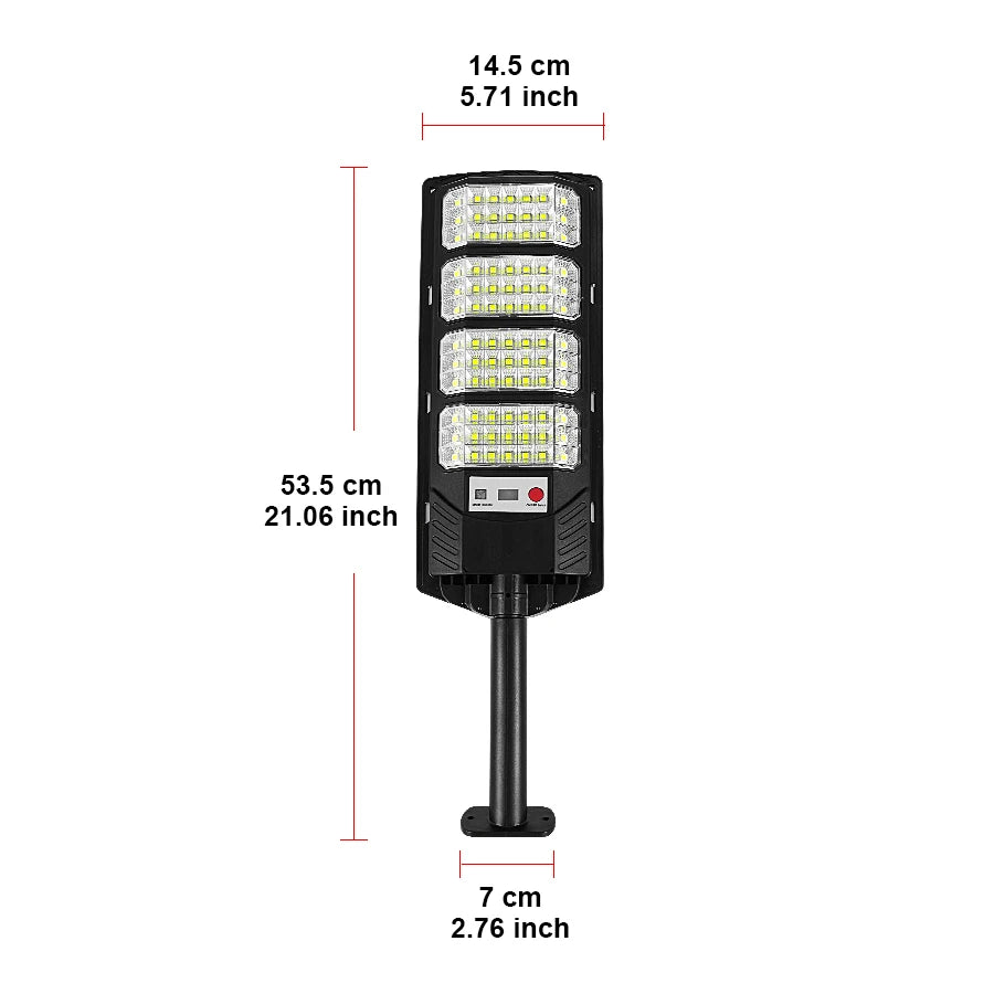 Reflector Solar LED con Sensor de Movimiento para Jardín, Impermeable IP65