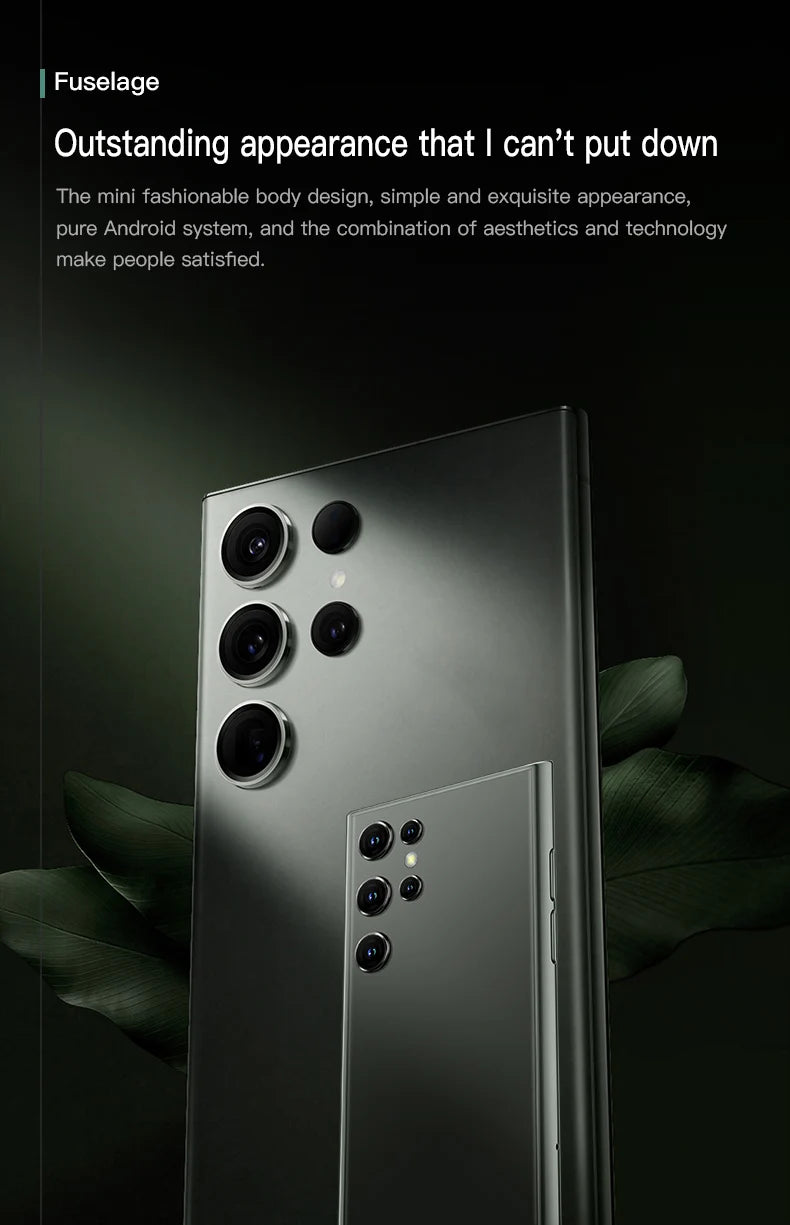 Teléfonos Inteligentes SOYES S23 Pro y Mini 24, Android 8.1, Doble SIM, Pantalla HD de 3.0'', Batería de 1000 mAh, WIFI, Bluetooth, 3G, Teléfono Móvil Pequeño