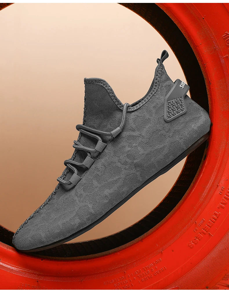 YRZL, mocasines de malla para hombre, mocasines para conducir, zapatos planos de alta calidad para caminar, mocasines informales antideslizantes transpirables, zapatos de verano para hombre