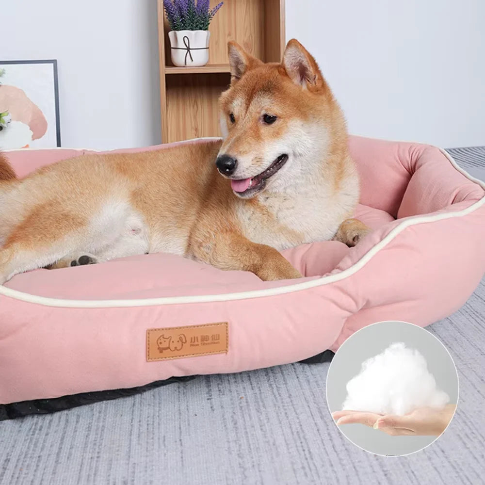 Cama y Sofá para Mascotas - Cojín Cálido para Perros y Gatos
