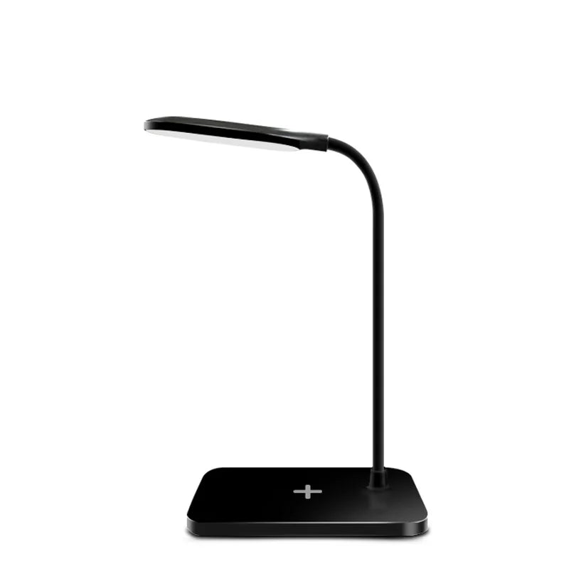 Lámpara LED de Escritorio con Carga Inalámbrica USB