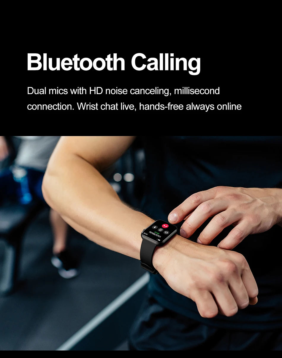 Reloj Inteligente con IA de Voz, IP68 y Llamadas Bluetooth