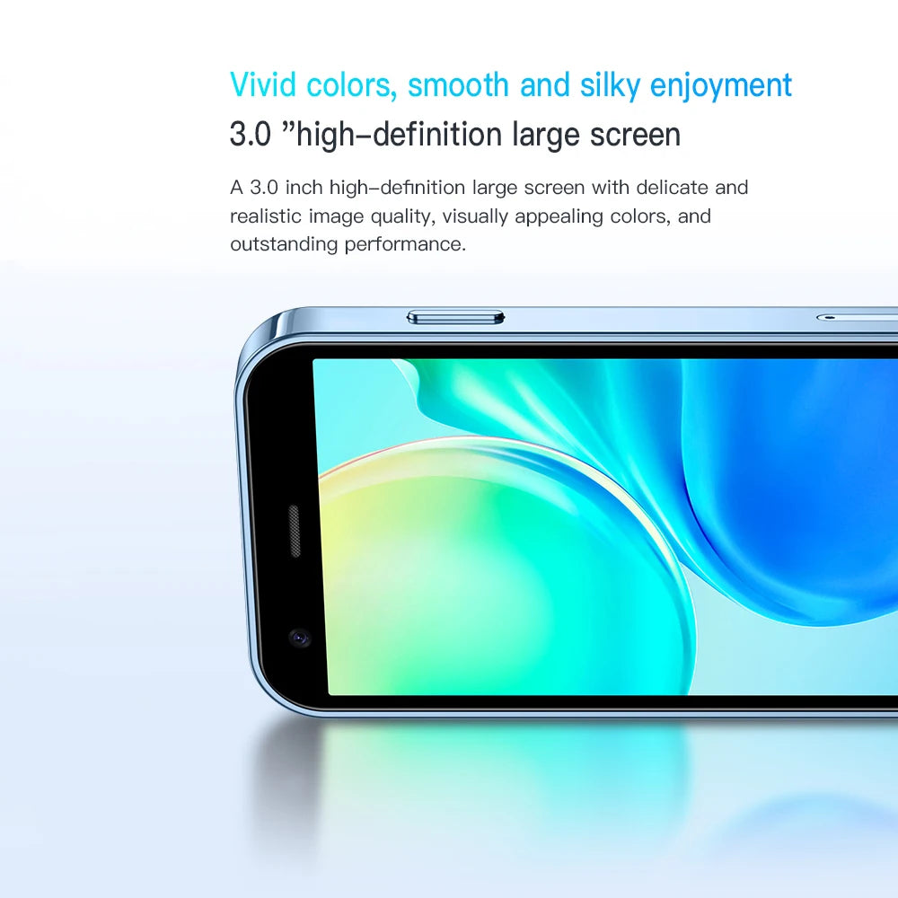 SOYES XS15 Mini Smartphone 3,0 "Android8.1 Quad-core 2GB RAM 16GB ROM Dual SIM en espera red 3G teléfono pequeño