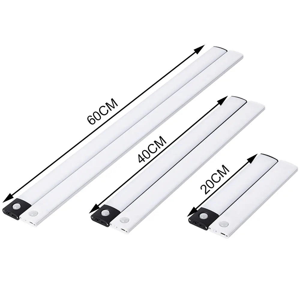 Luz Nocturna LED USB con Sensor para Gabinete