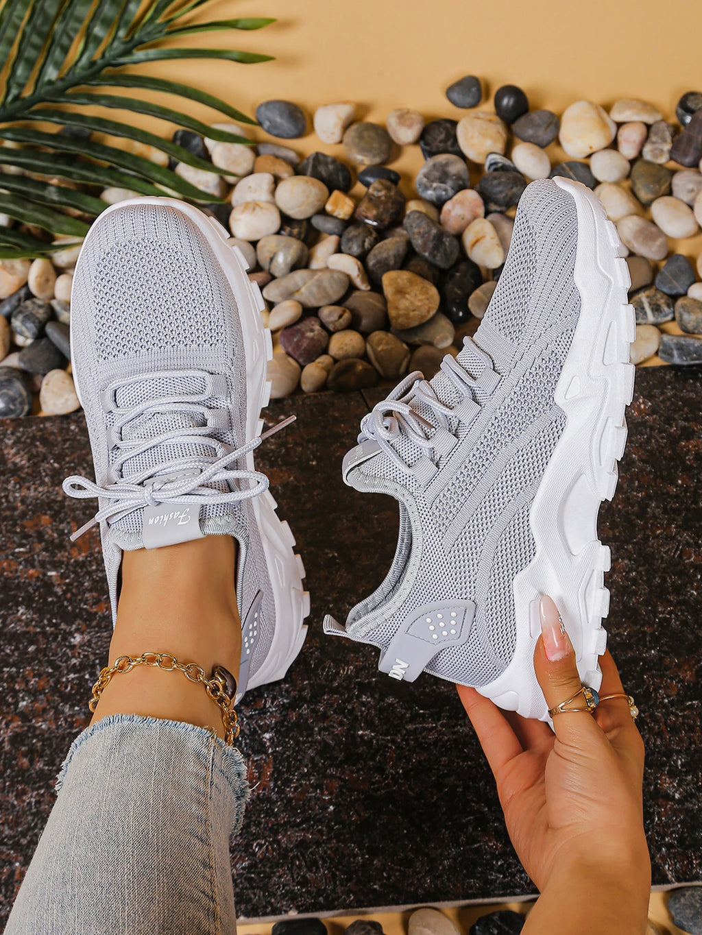 Zapatos de mujer, zapatillas con estampado de leopardo, zapatillas informales ligeras y transpirables para mujer, zapatos de venta con envío gratis