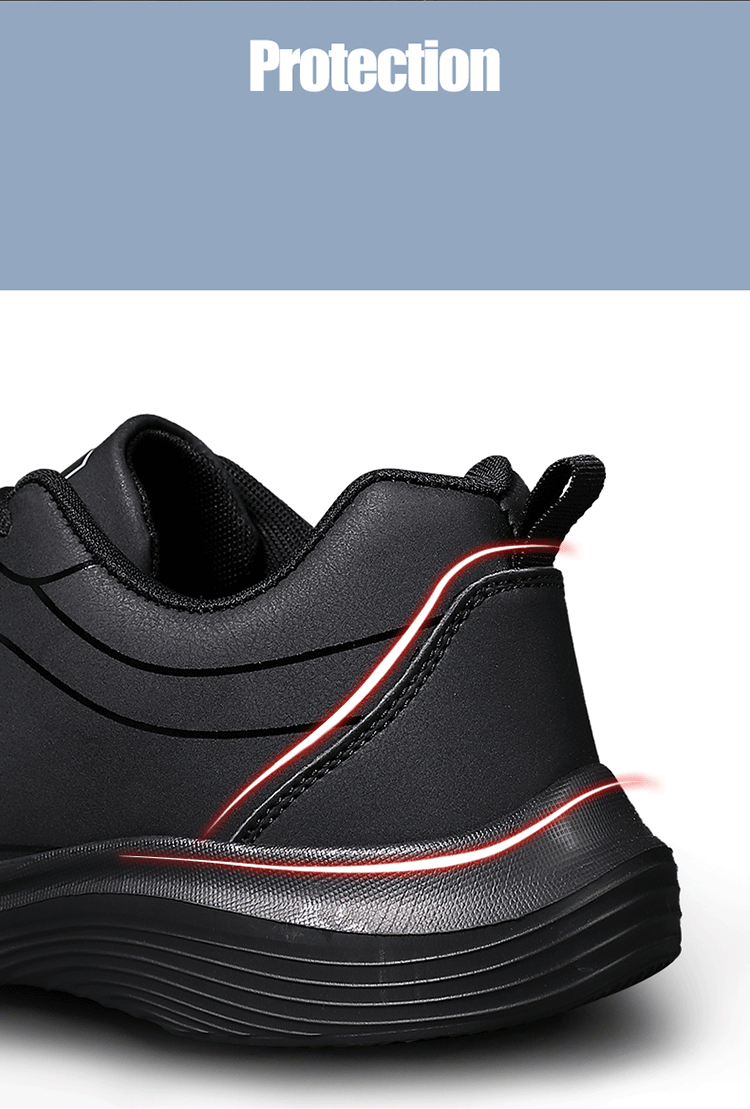 Nuevos zapatos para correr para hombre, zapatillas cálidas de invierno para hombre, zapatos antideslizantes transpirables para caminar para hombre, zapatos informales suaves con cordones, ligeros