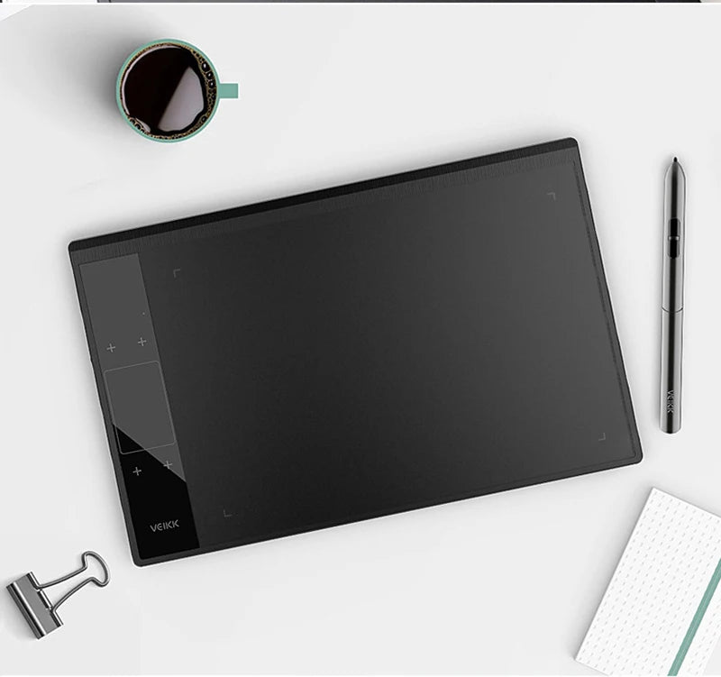 A30 10x6 pulgadas tableta de dibujo gráfico profesional interfaz tipo C con 8192 niveles sin batería para bloc de dibujo digital