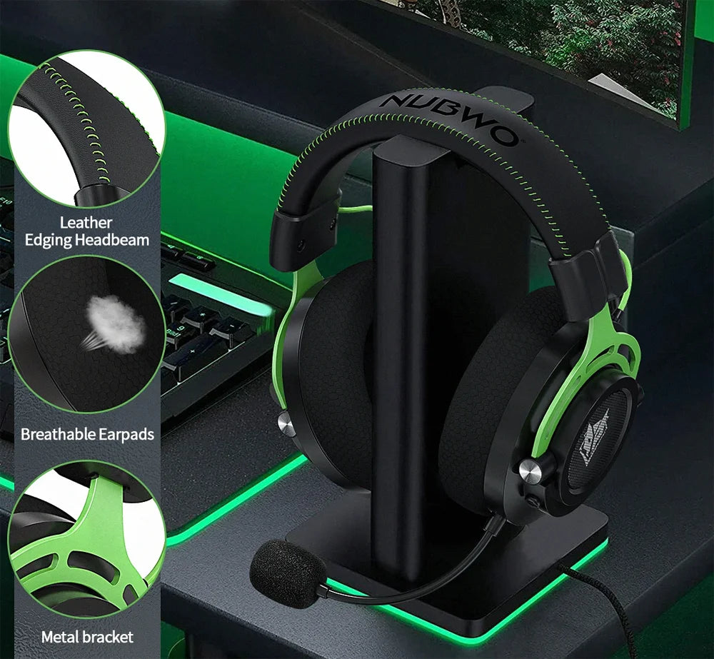 NUBWO G03 Auriculares Gaming Dongle 2.4GHz