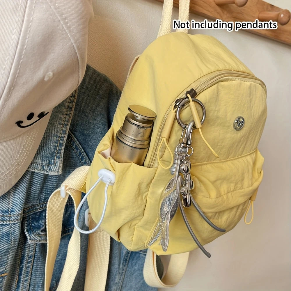 Mochila de Moda para Mujer Estilo Coreano, Liviana y Versátil para Universidad