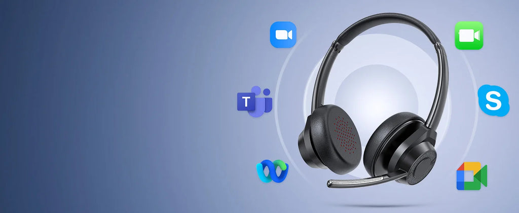 Auriculares Bluetooth 5.4 con Micrófono ENC y Conexión Multipunto