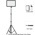 Panel de luz LED para fotografía y vídeo de 8/12 pulgadas, Kit de iluminación para estudio fotográfico para disparar transmisión en vivo Youbube con soporte para trípode