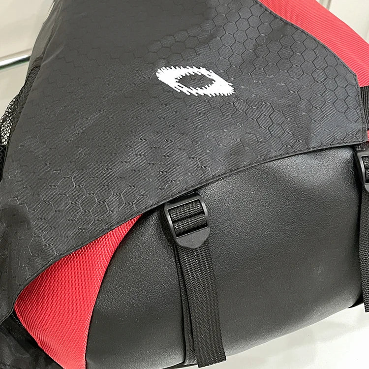 Bolso de pecho de gran capacidad, bolso cruzado con parte trasera lateral de gran capacidad, múltiples bolsillos, adecuado para deportes al aire libre, viajes y ciclismo
