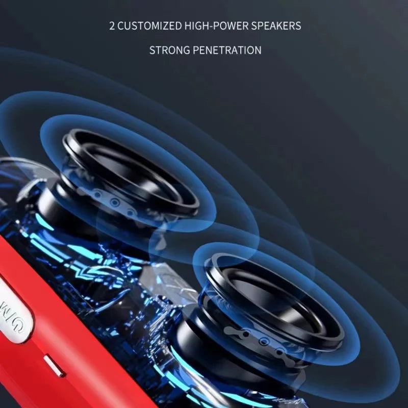 Altavoz Bluetooth Portátil 200W para Exteriores, HIFI Subwoofer