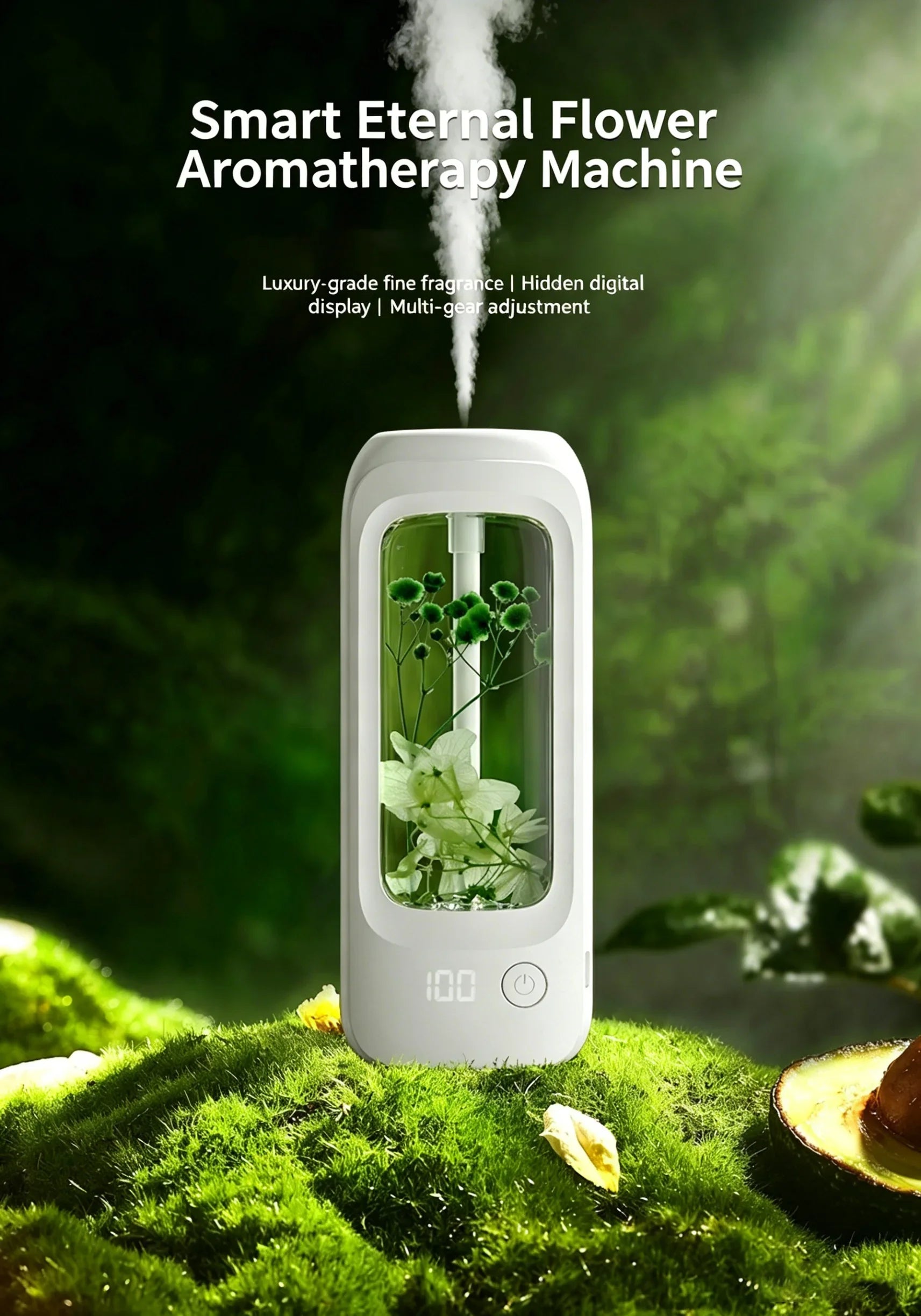 Difusor de Aroma Automático con 6 Modos para Hogar, Hotel y Baño