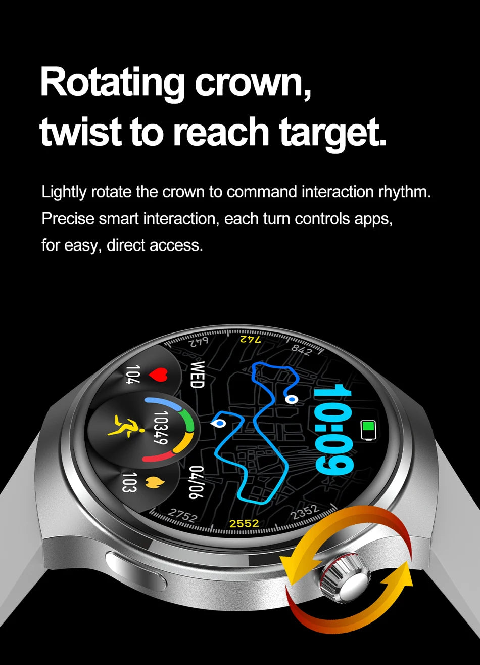 Watch 4 Pro Reloj Inteligente GPS IP68