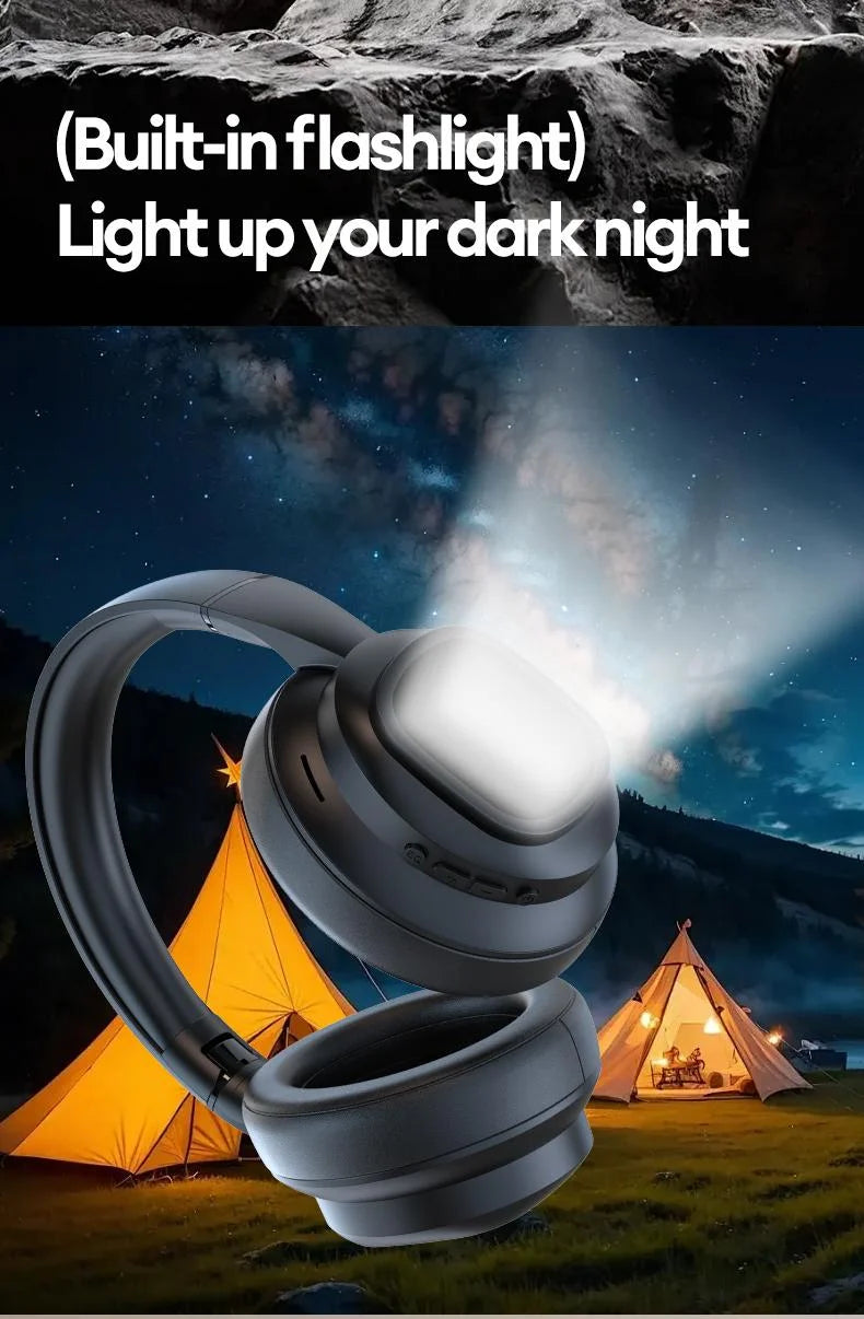 Auriculares Bluetooth ANC con Pantalla LCD y Micrófono HD