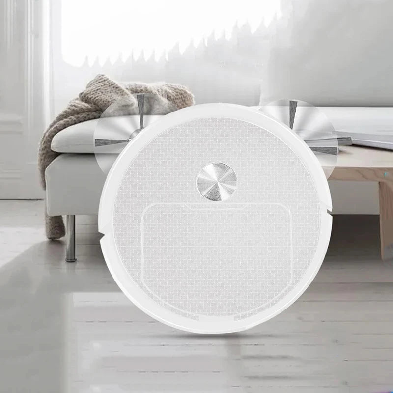 Robot Aspirador Mini 3 en 1, Inalámbrico para el Hogar, Barrido y Limpieza