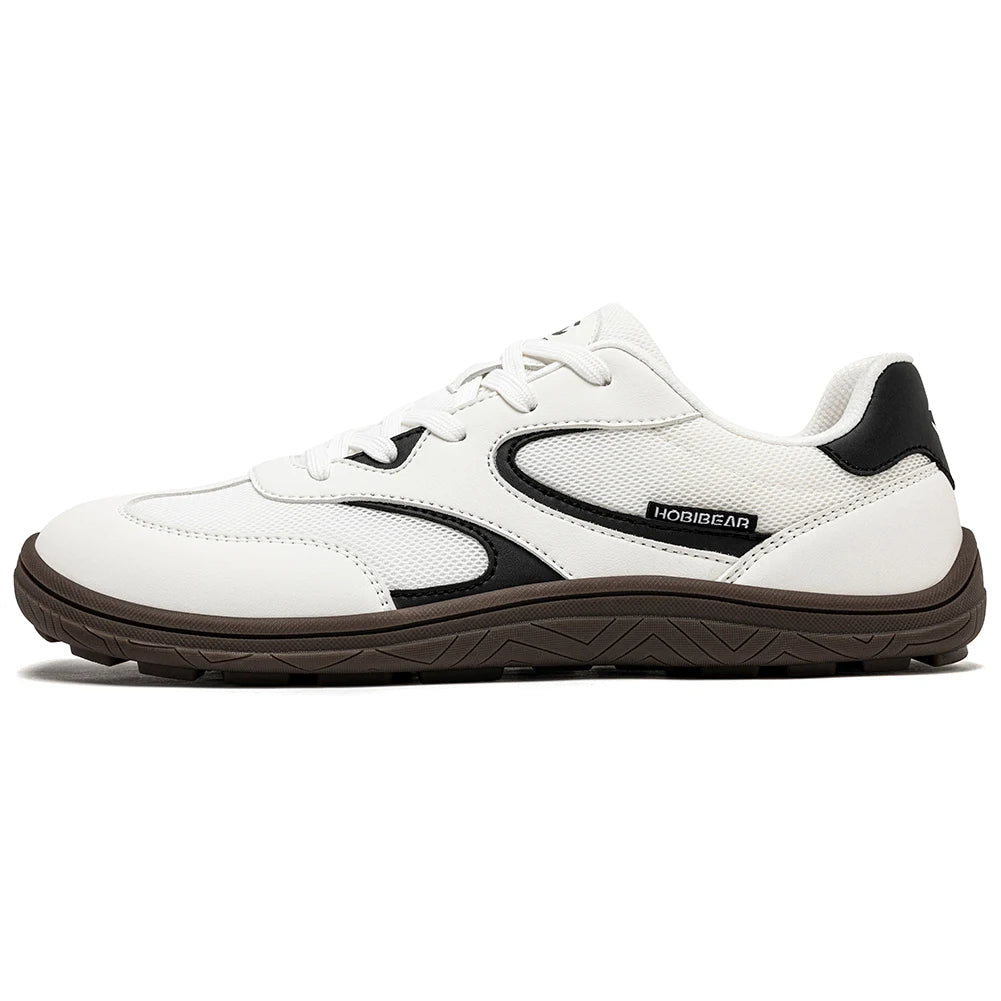 Zapatos de Senderismo de Horma Ancha para Mujer HOBIBEAR, Zapatillas Minimalistas Unisex, Estilo Barefoot, Zero Drop, Clásicas, Retro, para Caminar
