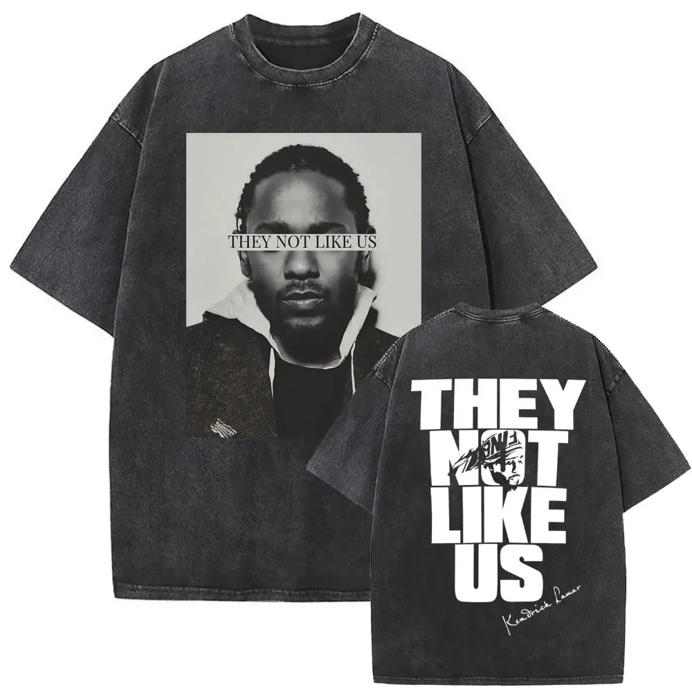 Camiseta Vintage Kendrick Lamar, Hip Hop Oversize, Unisex