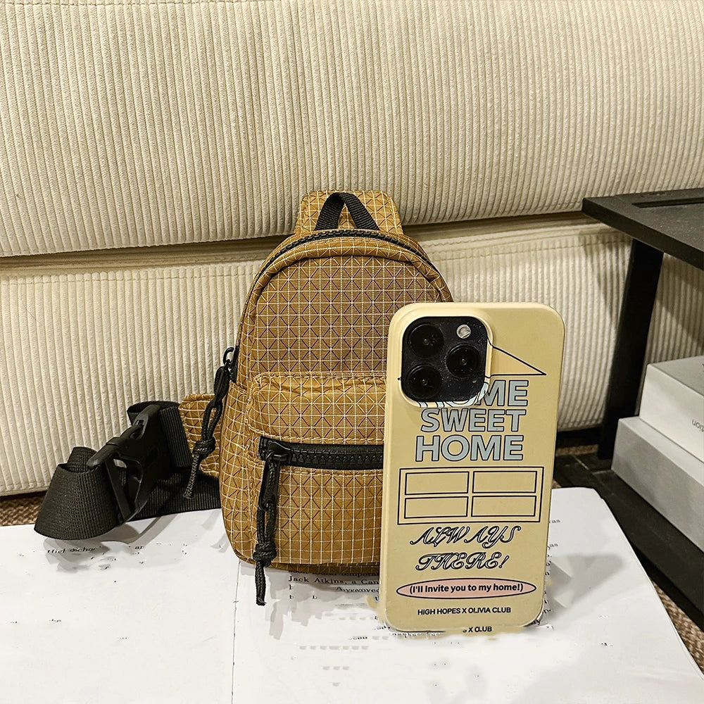 Bolso Cruzado Unisex para Hombre, Liviano para Deportes y Uso Diario