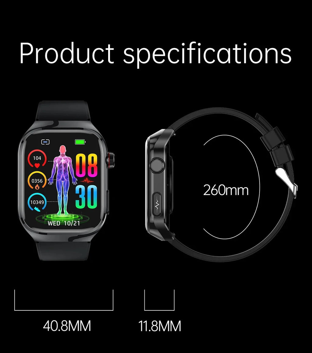 Reloj Inteligente Enfermería ECG+PPG Presión
