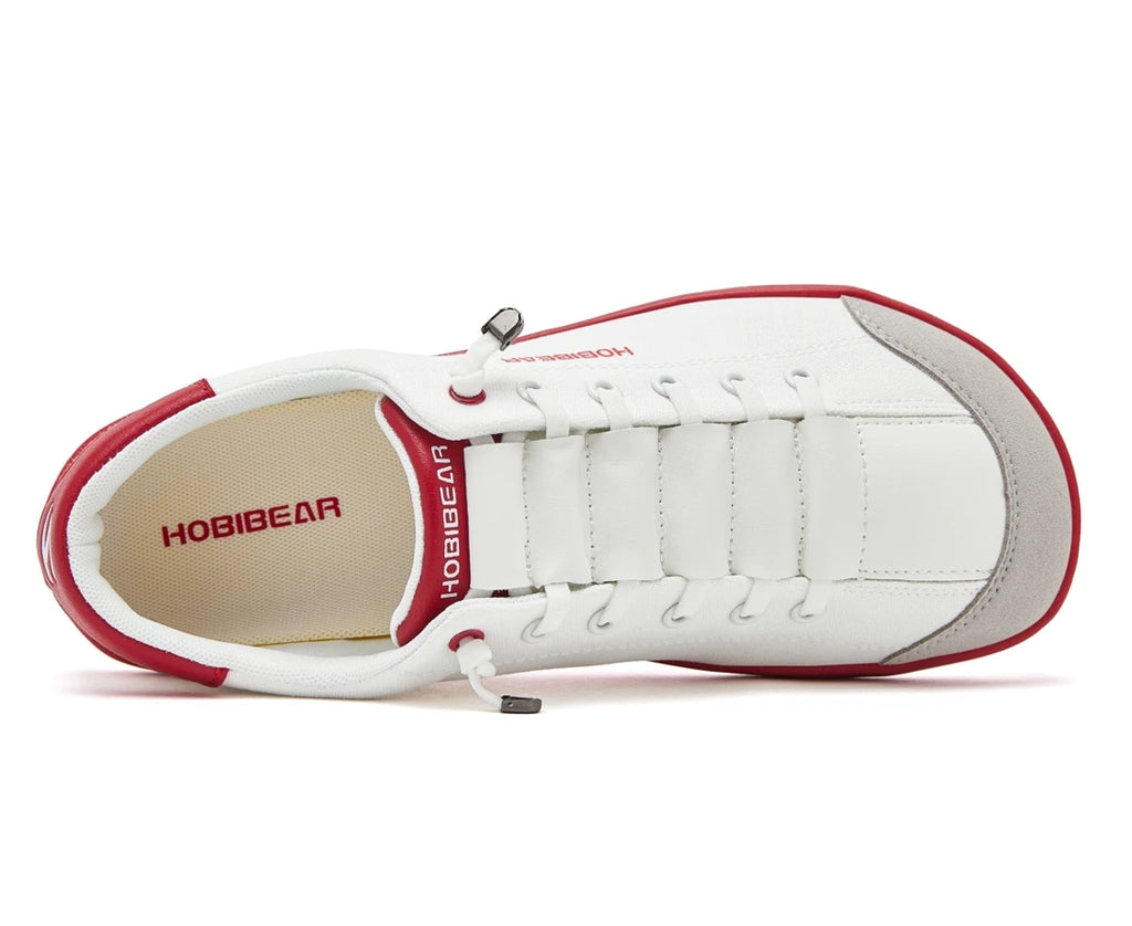 HOBIBEAR Zapatos descalzos para hombre y mujer |   Gota cero |   Zapatillas de deporte de lona informales con punta ancha, zapatos para caminar minimalistas