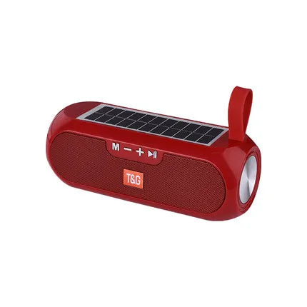 Parlante Bluetooth Portátil Solar con Radio FM – T&G TG182