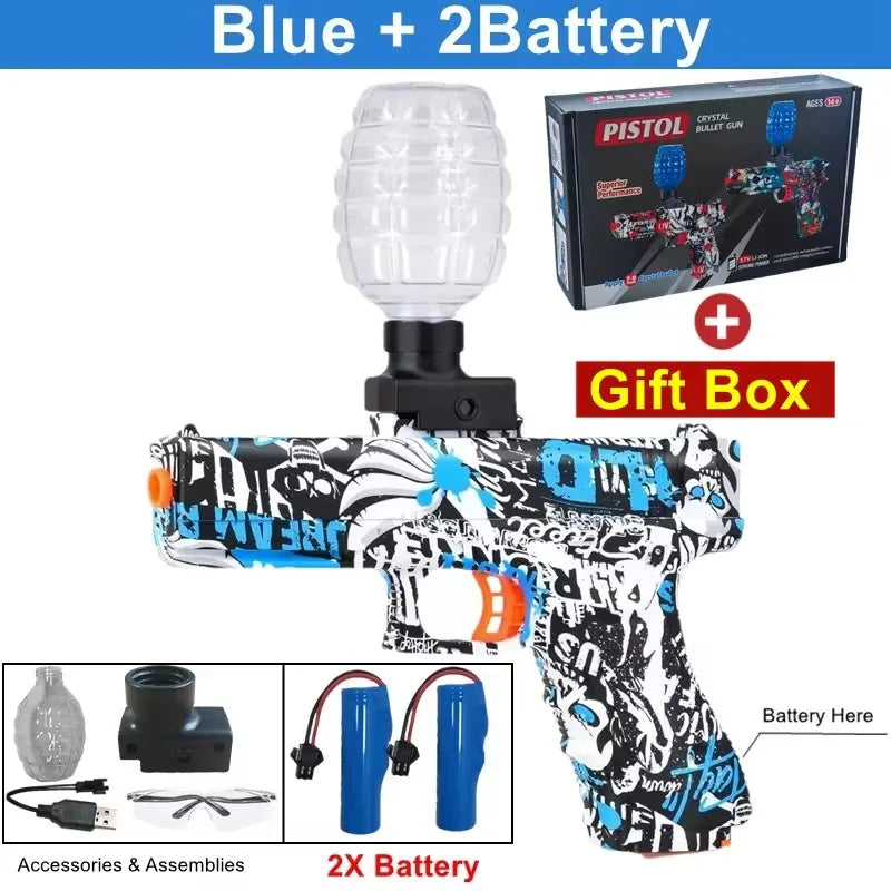 Pistola de Bolas de Gel Eléctrica Automática para Niños OiKe
