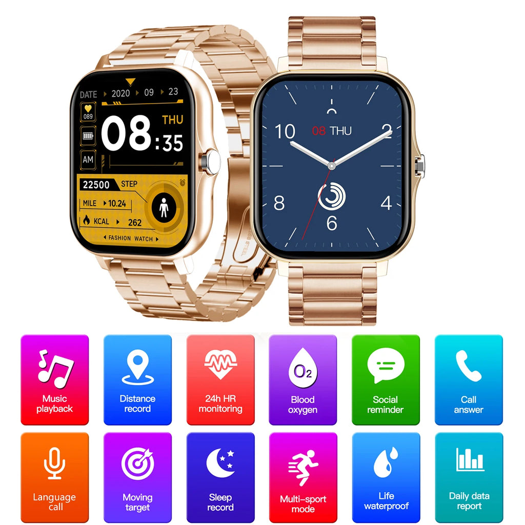 Reloj Inteligente 1.83 Pulgadas Llamadas Bluetooth HW12