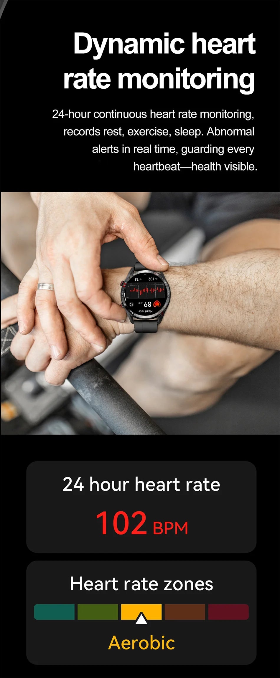 ECG + PPG Bluetooth llamada reloj inteligente hombres láser salud presión arterial Fitnes relojes deportivos hombre deportes impermeable Smartwatch + caja