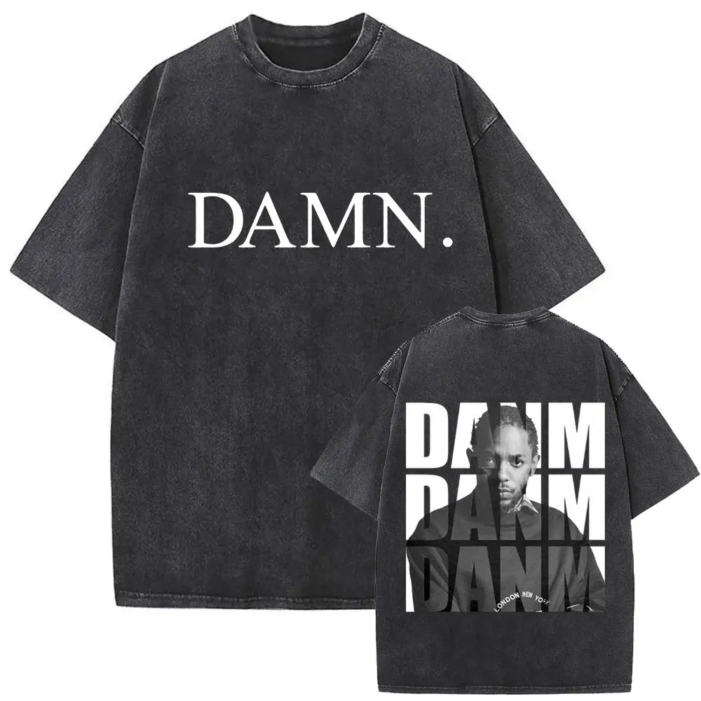 Camiseta Vintage Kendrick Lamar, Hip Hop Oversize, Unisex